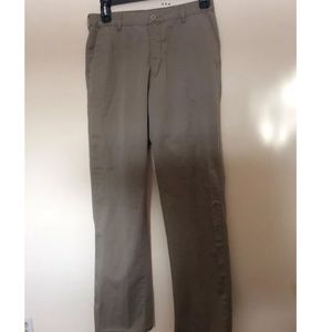 SUCCESS INDIA KHAKI DRESS CASUAL PANTS WAFFLE WEAVE SIZE 32